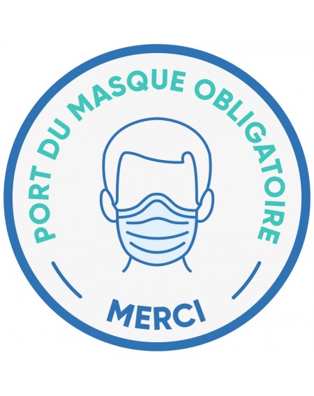 port du masque obligatoire français merci