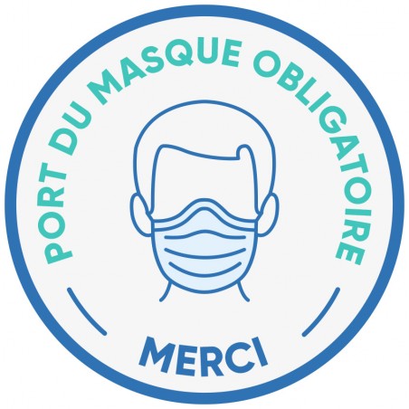 port du masque obligatoire français merci