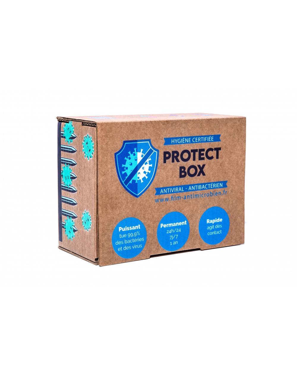 protect box S pack de 10 lingettes safe touch +