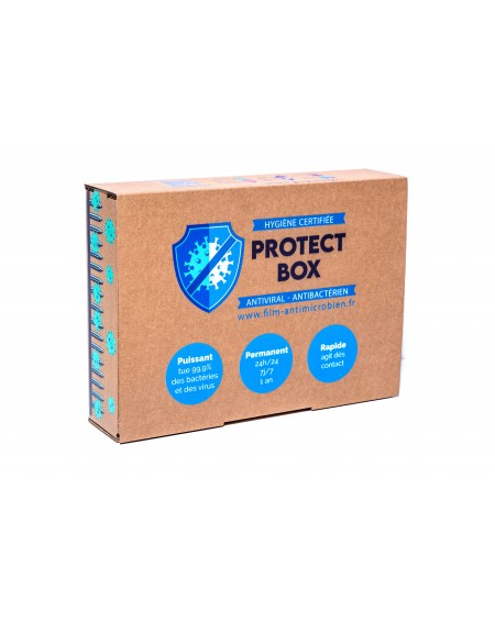 protect box M pack de 20 lingettes safe touch +