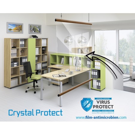 Exclu Safetouchplus ! Ecran protection Crystal Protect by Virus Protect