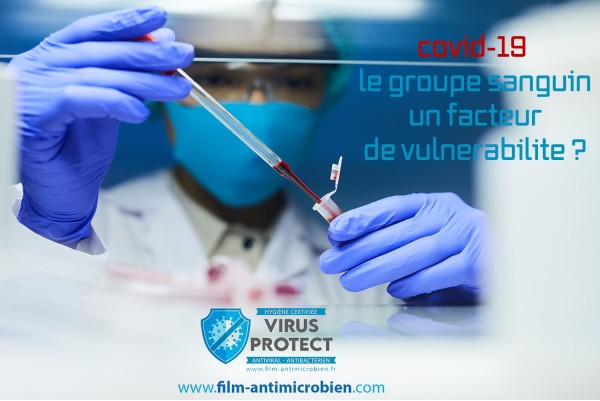 Covid-19 : le groupe sanguin, un facteur de vulnérabilité ? 